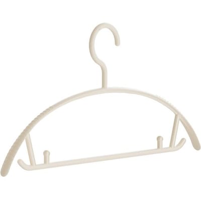 JORDAN&JUDY huishoudelijke kledinghanger voor het ophangen van kleding, spoorloze antislip wasgoedhanger, kledinghanger voor studentenkamer, 15 stuks,