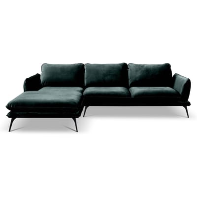 Hoekbank Piemonte links velvet | NADUVI Collection