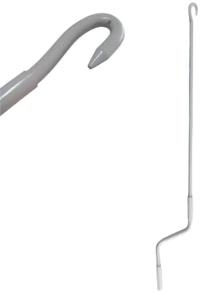 Uittrekbare gordijnroede met handvat - 150 cm, verschillende kleuren