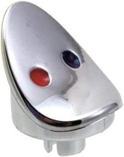 Warm/koud indicator - Temperatuurregelaar - Douche Comfort - Verchroomde Afwerking - Oem Deel - Chroom