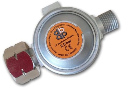 Bradas RG B310-037 - Drukregelaar - 2,5 bar - 8 kg/h - Propaan-Butaan