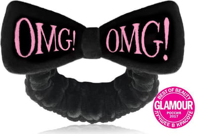 Double Dare Omg! Spa Mega Hair Band Haarband Black 1stuks