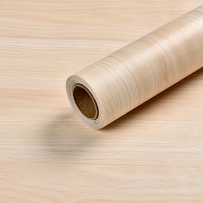 Zelfklevend Behang - Muurdecoratie - Waterbestendig - 30 cm x 3 m - Dennenhoutnerf