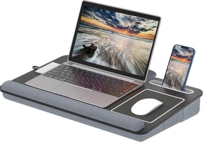 Lexium Laptoptafel - Bedtafel - Laptopstandaard - Banktafel - Laptopkussen - Draagbare Laptoptafel - Schoottafel