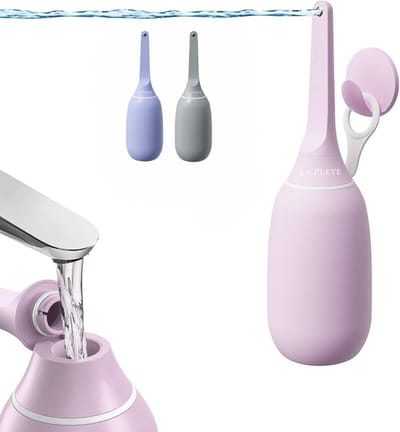 Peri Bottle – Mobiele Bidet & Spoelfles 400 ml – Postpartum & Zwangerschap – Perineum & Intieme Hygiëne - Roze