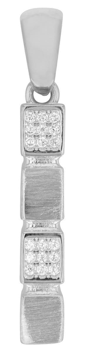 AKZENT Akzent dames hanger "Elin" van 925 Sterlingzilver, gerhodineerd, duurzaam