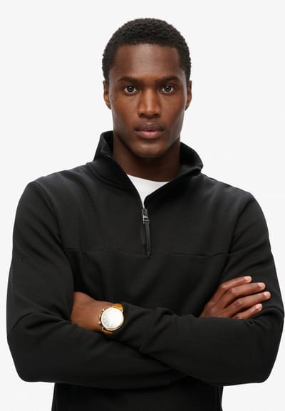 Superdry Tech Half Zip Sweater Heren - Maat M
