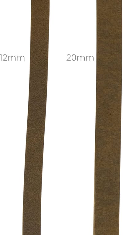 Animal Boulevard Ab30080 - Hals- En Leibanden - Hond - Ab Country Leather Hd Handvrije Leiband Cognac-20mmx200cm - Maat: 20mmx200cm - 205318