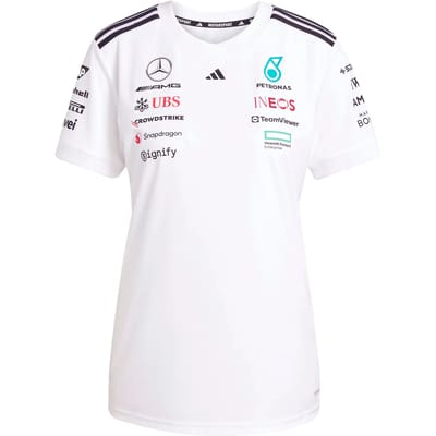 adidas Performance MERCEDES - AMG PETRONAS FORMULA ONE TEAM DRIVER SHIRT - Dames - Wit