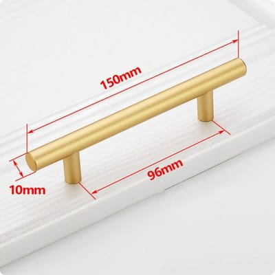 FSW-Products - 1 Stuk - Meubelgreep - Goud - 96 mm - Handgreep - Keukengreep - Handvat
