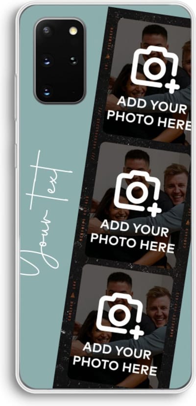 Gepersonaliseerd - Case Company® - Hoesje geschikt voor Samsung Galaxy S20 Plus hoesje - Filmrol N°1 - Soft Cover Telefoonhoesje - Bescherming aan alle Kanten en Schermrand