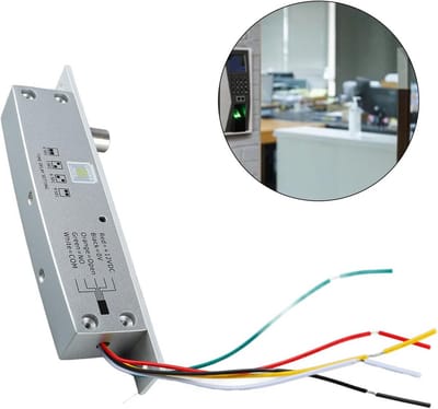 Elektrisch Insteekslot 12V met Tijdvertraging en LED-indicator voor Toegangscontrole