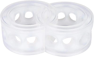 Dailygoods- Kussen 2 Stuks - Transparant - Tpe - Schokdemper