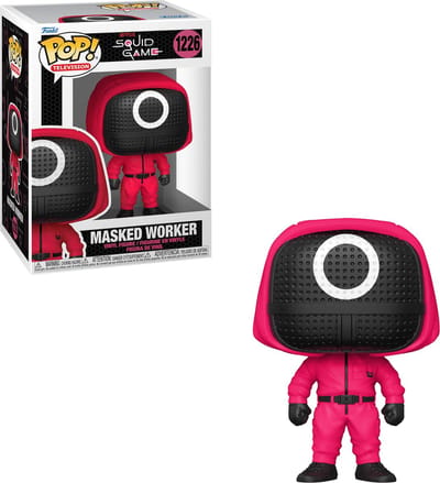 Funko POP! Squid Game Verzamelfiguur - Red Soldier (Mask) 9 cm