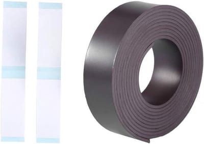 Magneetstrip Robotstofzuiger - Virtuele Muur - Schoonmaak Zones - Aanpasbare Vorm - 2 Meter - Zwart