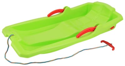 Baby Mix Karol kunststof kinderslee met remmen 80x43cm - Sneeuwslee
