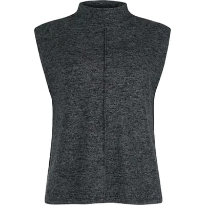Blouse Lisca Mouwloze top met opstaande kraag ROSIE