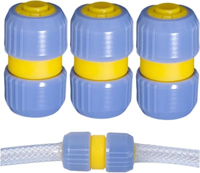 Tuinslang Reparatieset - Slang Reparatie Kit - Water Geven - Waterdicht en Drukbestendig - 1/2 Inch - Blauw