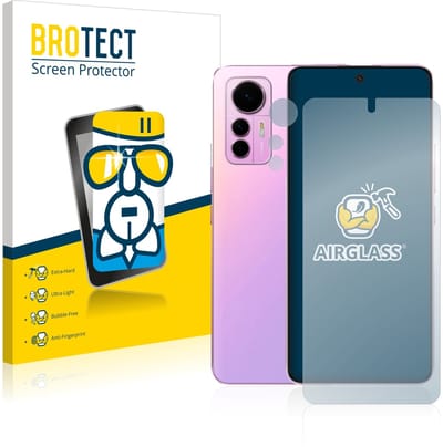Screenprotector voor Xiaomi 12 Lite (Voor+Camera) Beschermglas transparant