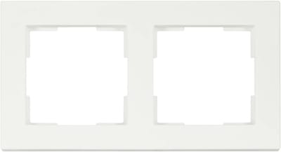 ION Industries - Afdekraam - V1 - 2-voudig - verticaal/horizontaal - 156 x 85 x 11 mm - mat wit
