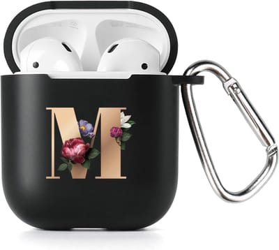 Airpods Hoesje - Beschermhoes Draadloos - Dagelijks Gebruik - Stootvast TPU Materiaal - 18x16x40 mm - Goud
