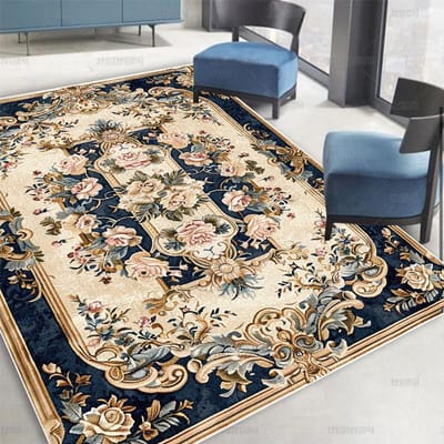 Nordic Stijl Grote Oppervlakte Bloementapijten Woonkamer Licht Luxe Zacht Bankgebied Tapijt Huis Slaapkamer Decoratie Garderobe Vloermat 180*250cm