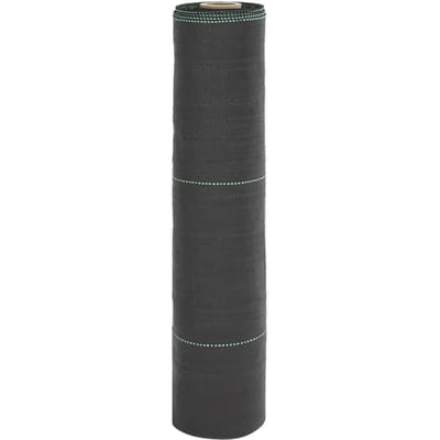 vidaXL - Worteldoek - 0,5x10 - m - polypropeen - zwart