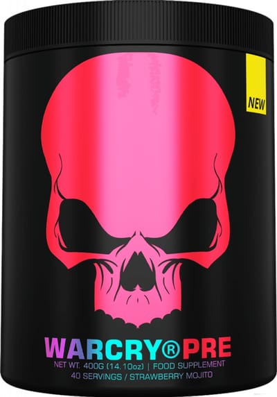 Genius Nutrition WARCRY Pre (400g) Strawberry Mojito - Pre-Workout - Pre-Workout Booster
