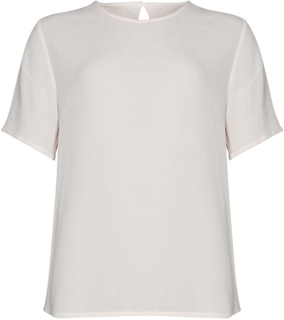 Pastunette Top Beach Basic - Viscose - Crème wit - Maat 36