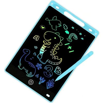 Uitwisbare teken tablet blauw - kinderen - tekenen - kind - educatief