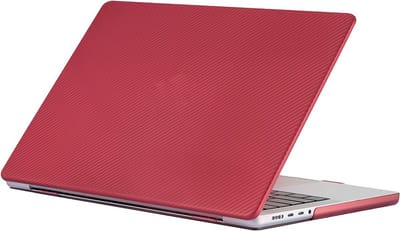 Phreeze Laptop Beschermhoes - 13.3 Inch - Pro Cushion Technologie - Cover geschikt voor de MacBook Pro A1932, A2179, A2337 M1 uit 2018 t/m 2021 - Laptop Harcase - Rood
