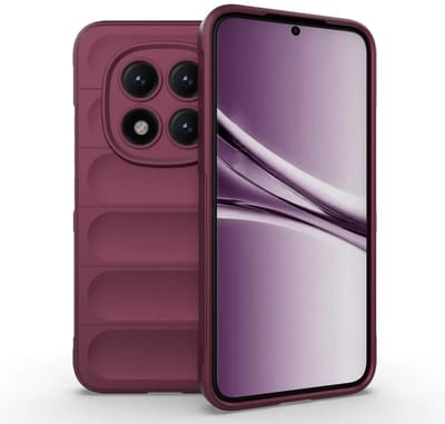 MobyDefend Hoesje - Geschikt voor Xiaomi Redmi Note 15 Pro Plus 5G - TPU Gripcase - Donkerpaars