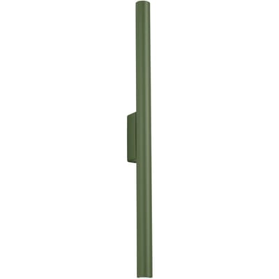 Sollux Lighting Wandlamp Pastelo - G9 - olijfgroen - staal - 50x2.5x5cm