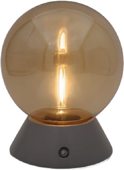 Luxus Europe - Tafellamp Touch Nora Zilver - Draadloze LED Tafellamp Binnen - USB-C Oplaadbaar - Touchbediening - Dimbaar - 3 Lichtkleuren