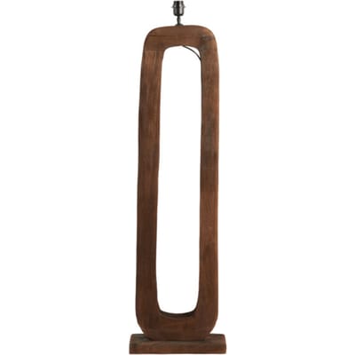 Light & Living Vloerlamp Kelafo - Chocoladebruin - 38x12x125cm - Modern - Staande lampen voor Woonkamer - Slaapkamer