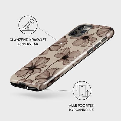 BURGA Telefoonhoesje voor iPhone 12 - MagSafe-compatibel - Schokbestendige Hardcase Hoesje - Barely Yours