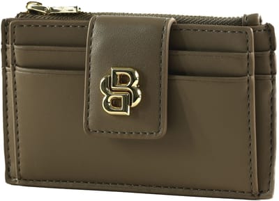 BOSS kaarthouder B Icon Card Holder Open Brown Taupe
