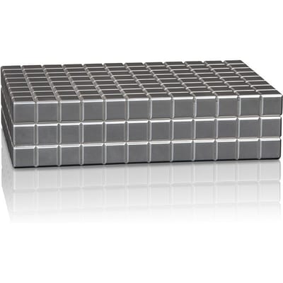 Heisse & Söhne - 70019-210.166.50 - Horlogebox - voor 10 Horloges - Dover 10 - antraciet Silber