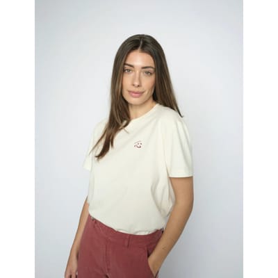 Mos Mosh 179070 180 mosmosh mmsaiko o-ss tee ecru