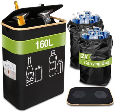 CLVP® Statiegeld Container - Recycle Bak Flessen en Blikjes - Flessenbak - Flessentassen