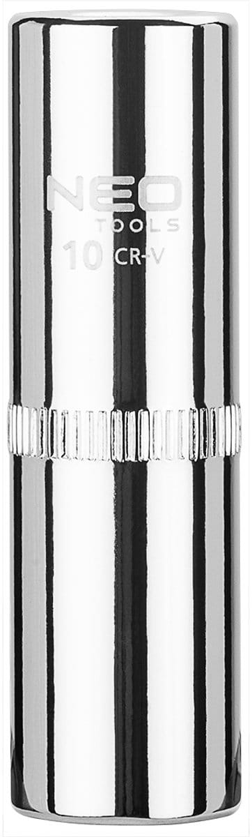 NEO 08-243 Serie - Lange Zeskantdop - 1/4" - 10 mm - Superlock