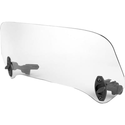 Universele Motorfiets Gemodificeerde Windscherm Windscherm Spoiler Luchtgeleider Transparant zwart