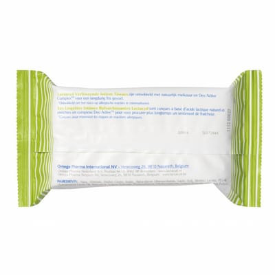 Lactacyd Tissues Verfrissend - 5 x 15 stuks - Voordeelverpakking