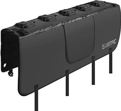 Achterklep Bike Pads Pro voor Vrachtwagens - Bescherm Pads met Veilige Frame Riemen voor Tot 5 Fietsen