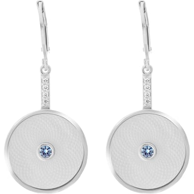 Orphelia 'Genoa' Dames 925 Sterling Zilveren Dangle Oorbellen - Zilver ZO-7291