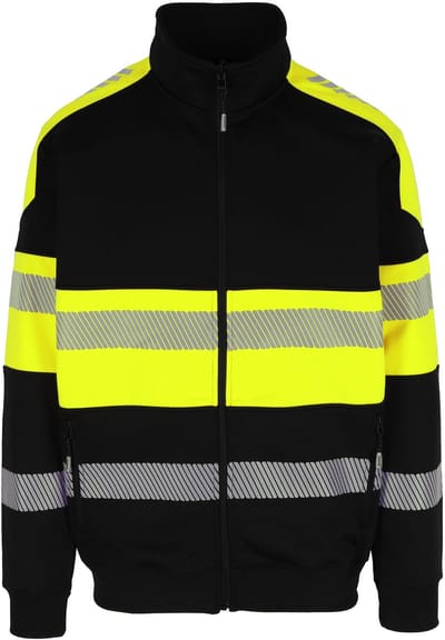 Herock KARIS HIGH VIZ SWEATER Geel XXXL