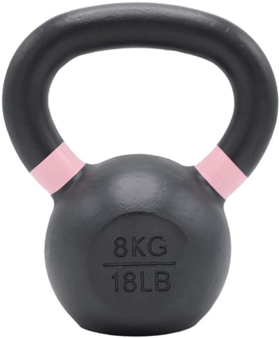 FysioSupplies - Kettlebell gietijzer 8 kg - Kettlebells