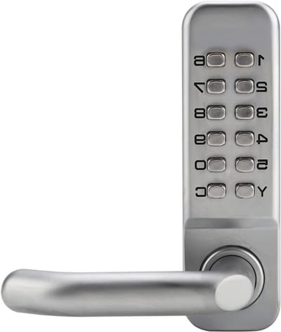 Thuys – Deurslot Buitendeur – Smartlock – Slim Deurslot Met Wachtwoordbeveiliging – Met Code Toegang – Roestvrij Staal