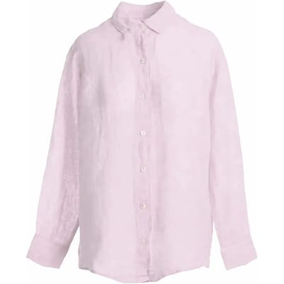 Dames lange mouw blouse in gaas Haris Cotton Essentials