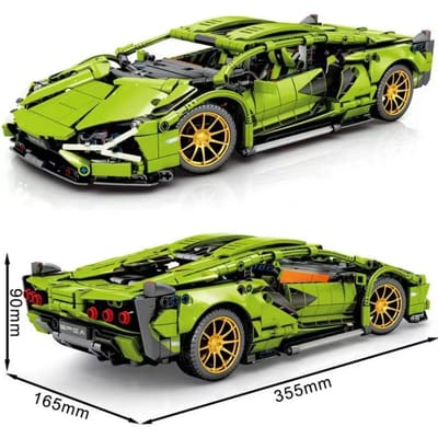 Voiture de Sport de Course Technique 1314 Pièces Modèle Blocs de Construction Ville Véhicule Mécanique Rapide Supercar Brique Puzzle Jouets Cadeau Enfant Adulte